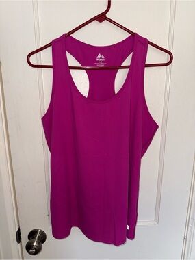 RBX Women's Fuchsia/Magenta Racerback Tank Top. Like new. Size L